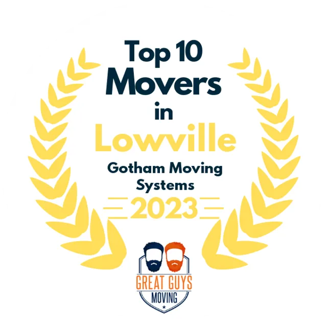 Top 10 Movers in Brooklyn, NY 2023 award