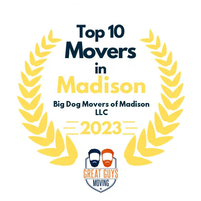 Top 10 Movers in Milwaukee, WI 2023 award