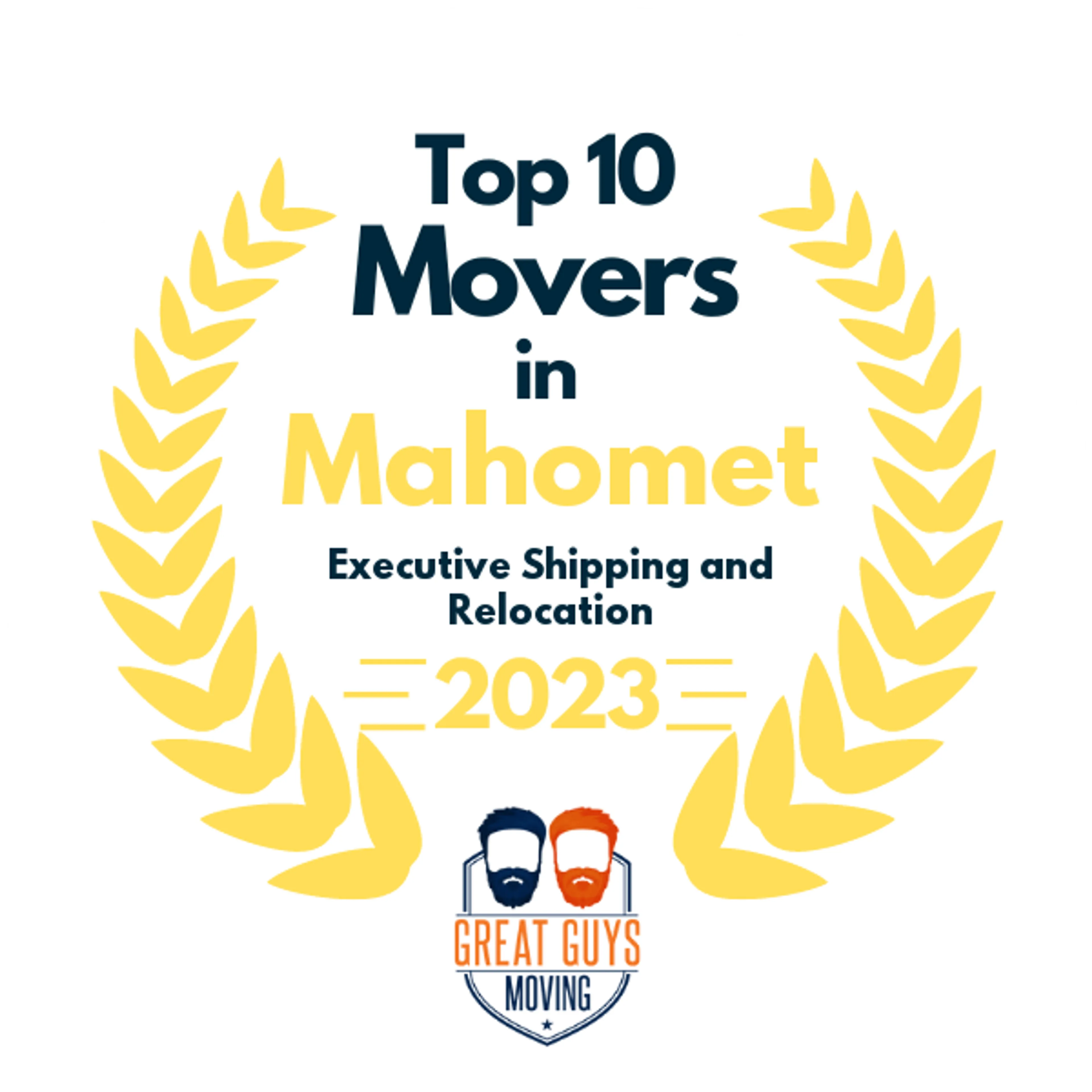 Top 10 Movers in DeKalb, IL 2023 award