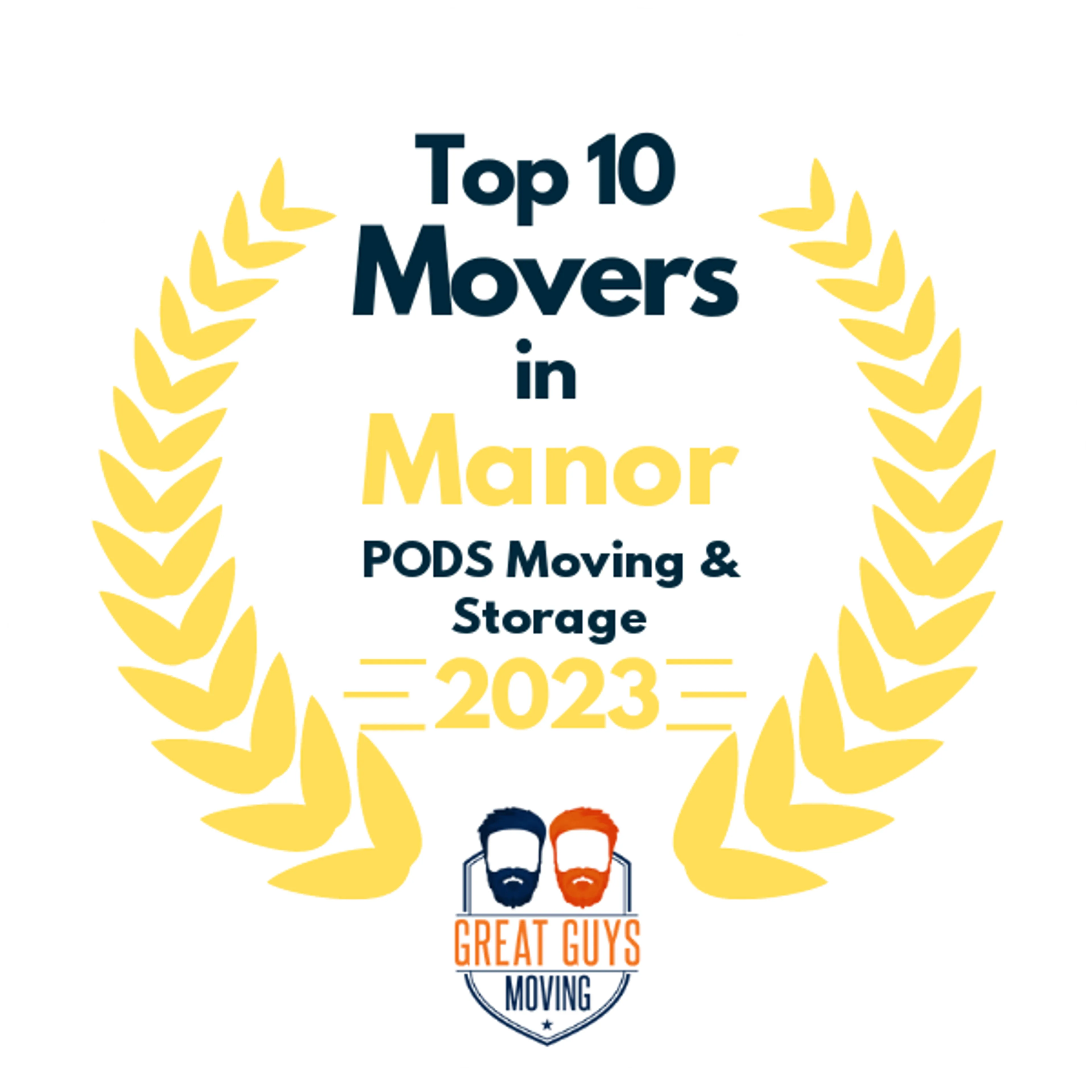 Top 10 Movers in Monroeville, PA 2023 award