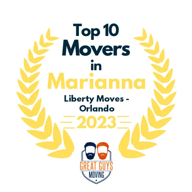 Top 10 Movers in Orlando, FL 2023 award