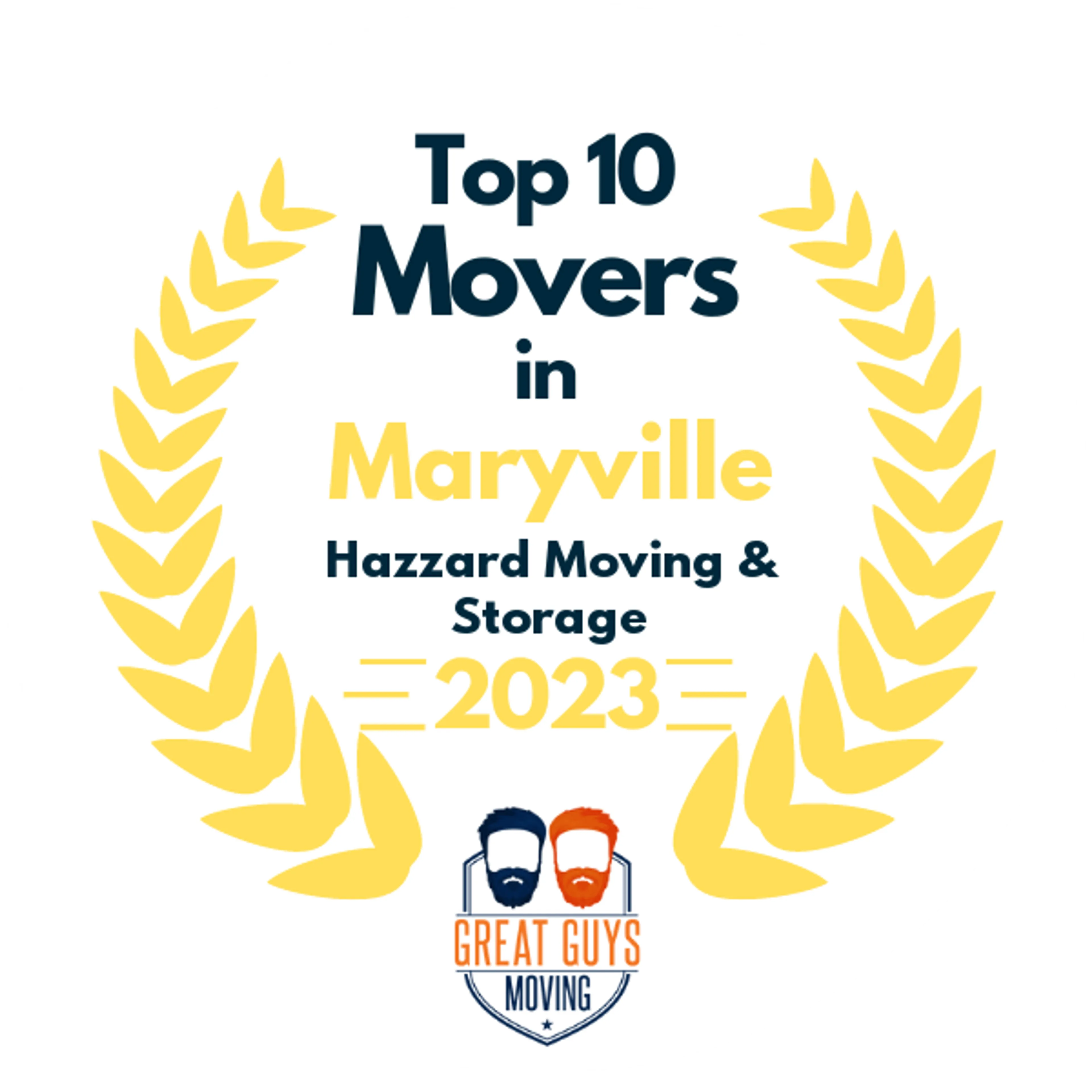 Top 10 Movers in St. Louis, MO 2023 award
