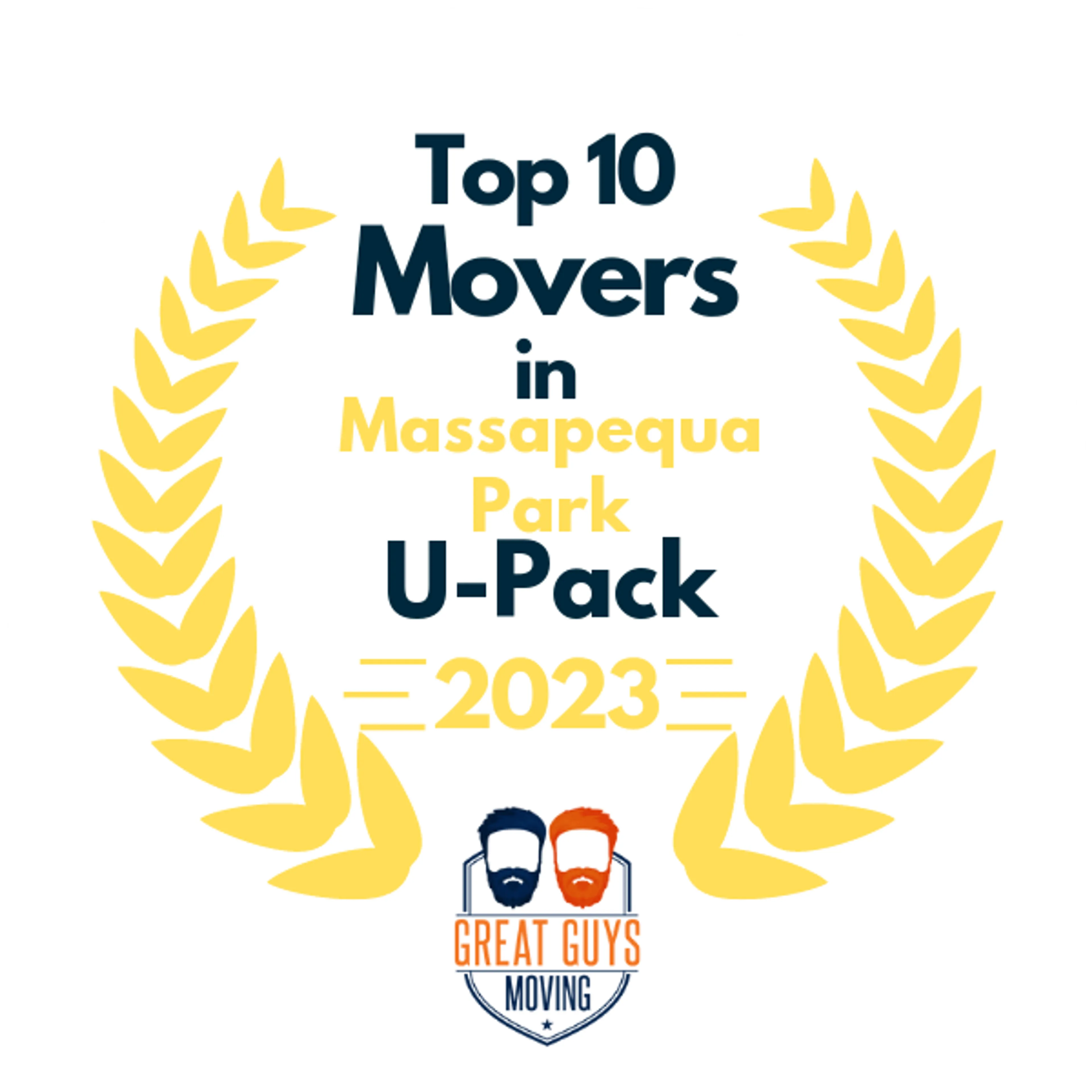 Top 10 Movers in Massapequa Park, NY 2023 award