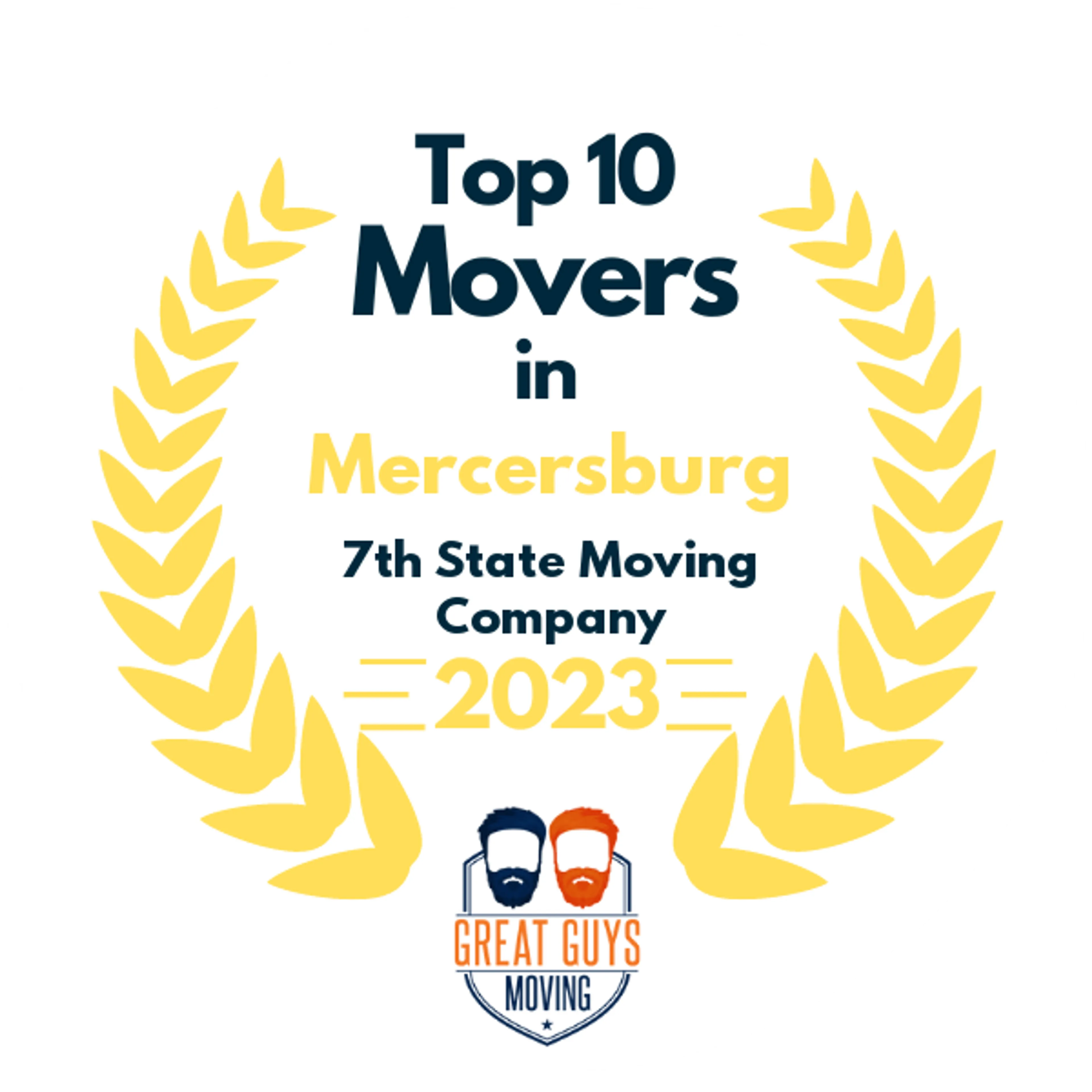 Top 10 Movers in Washington DC, DC 2023 award