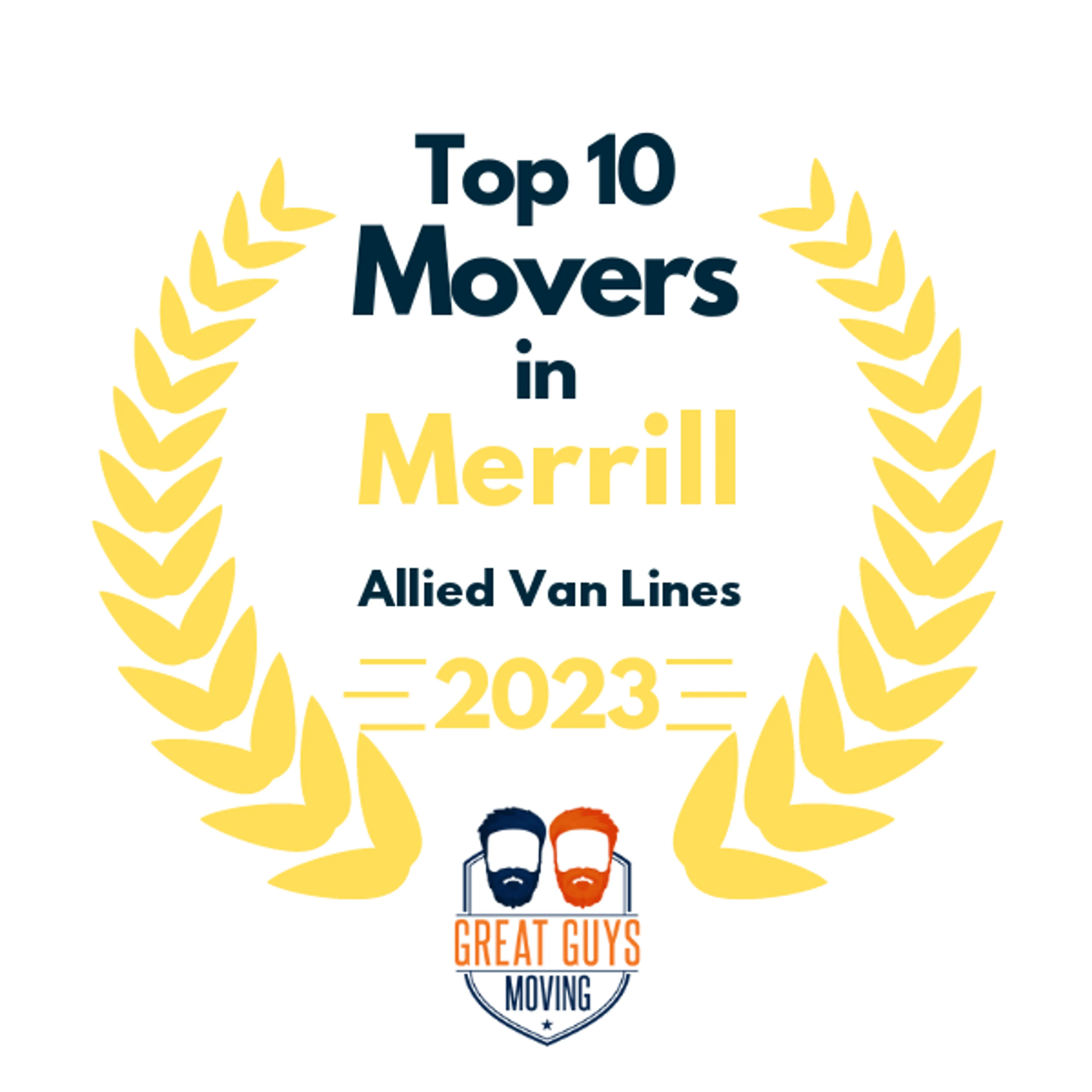 Top 10 Movers in Bend, OR 2023 award