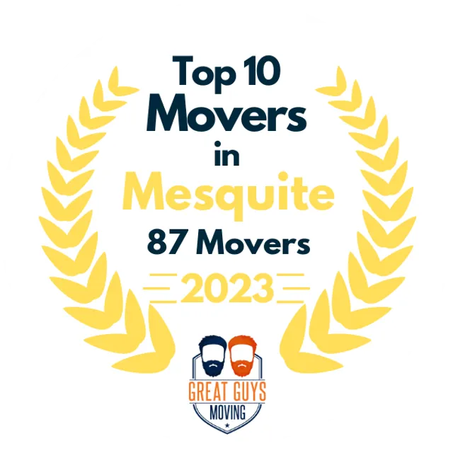 Top 10 Movers in Las Vegas, NV 2023 award