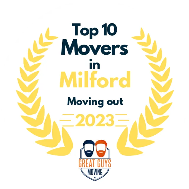 Top 10 Movers in Middletown, DE 2023 award