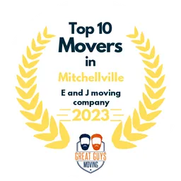 top 10 ranked movers in mitchellville 2023 e and j moving company image