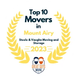 top 10 ranked movers in mount airy 2023 steele vaughn moving and storage image