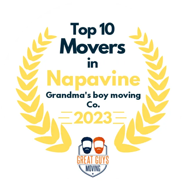 Top 10 Movers in Seattle, WA 2023 award