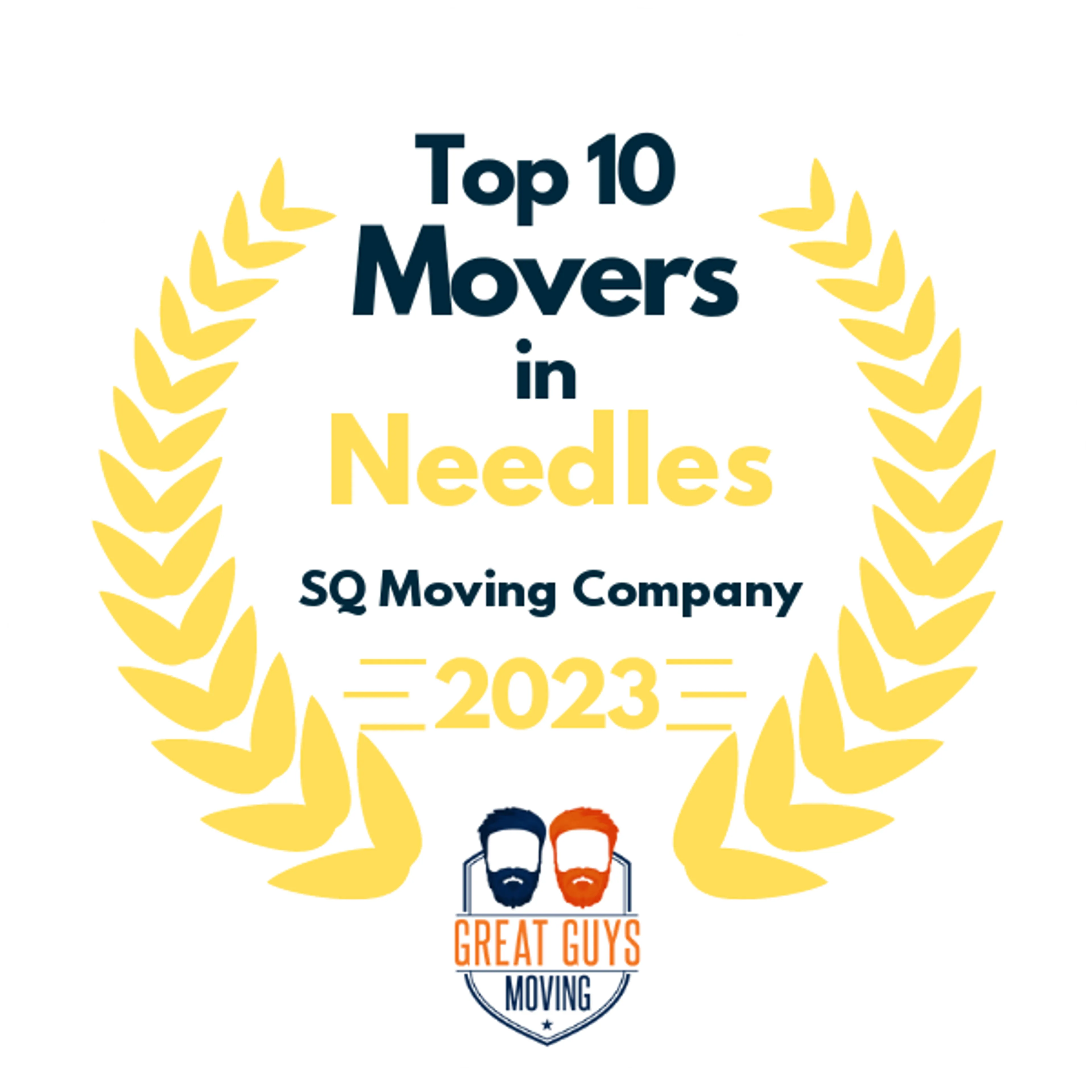 Top 10 Movers in Los Angeles, CA 2023 award