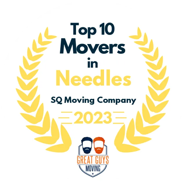 Top 10 Movers in Los Angeles, CA 2023 award