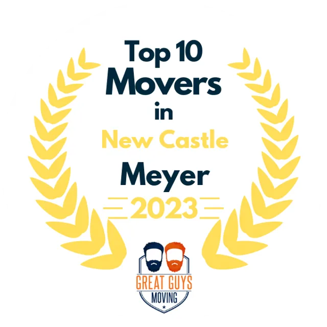 Top 10 Movers in Wilmington, DE 2023 award