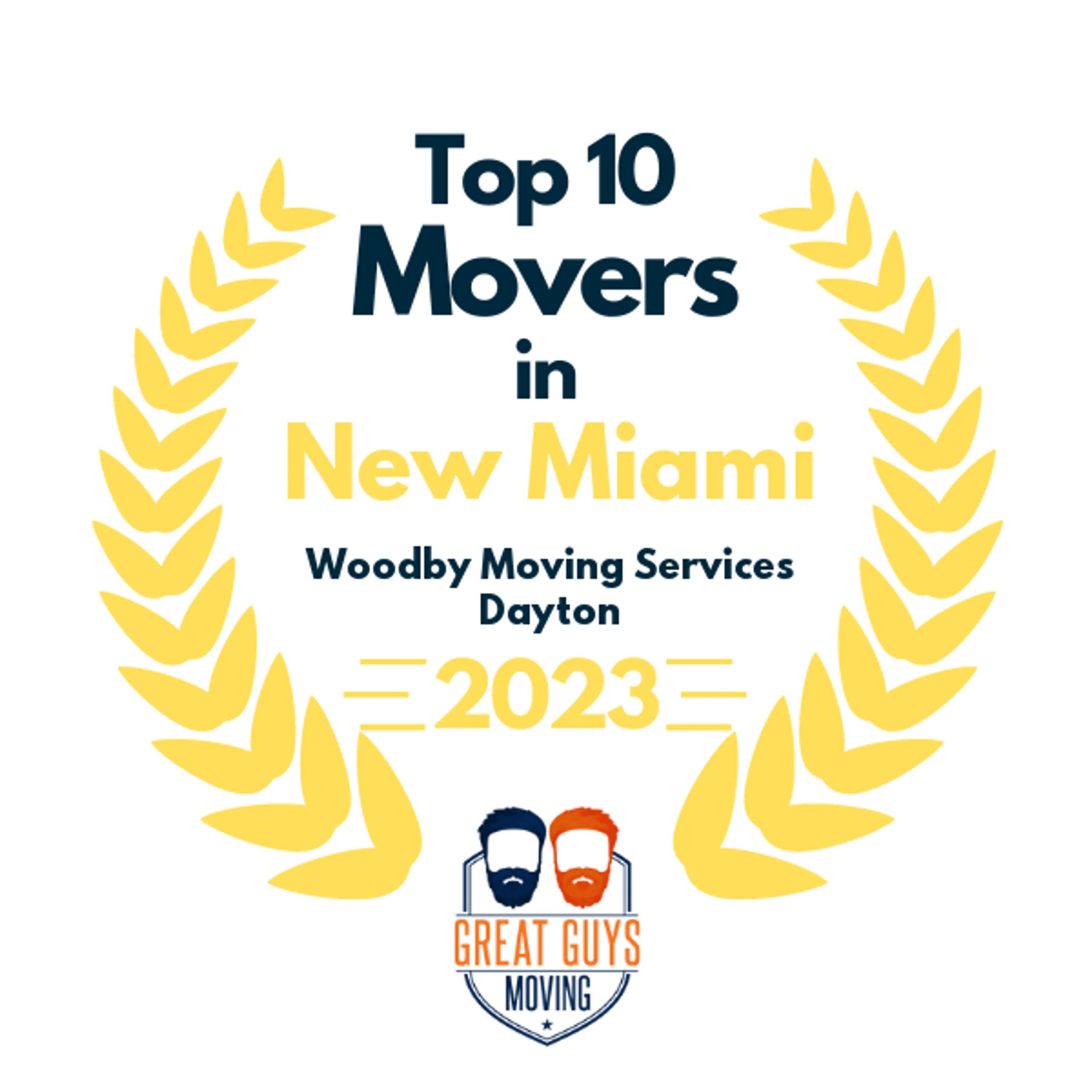 Top 10 Movers in Kettering, OH 2023 award
