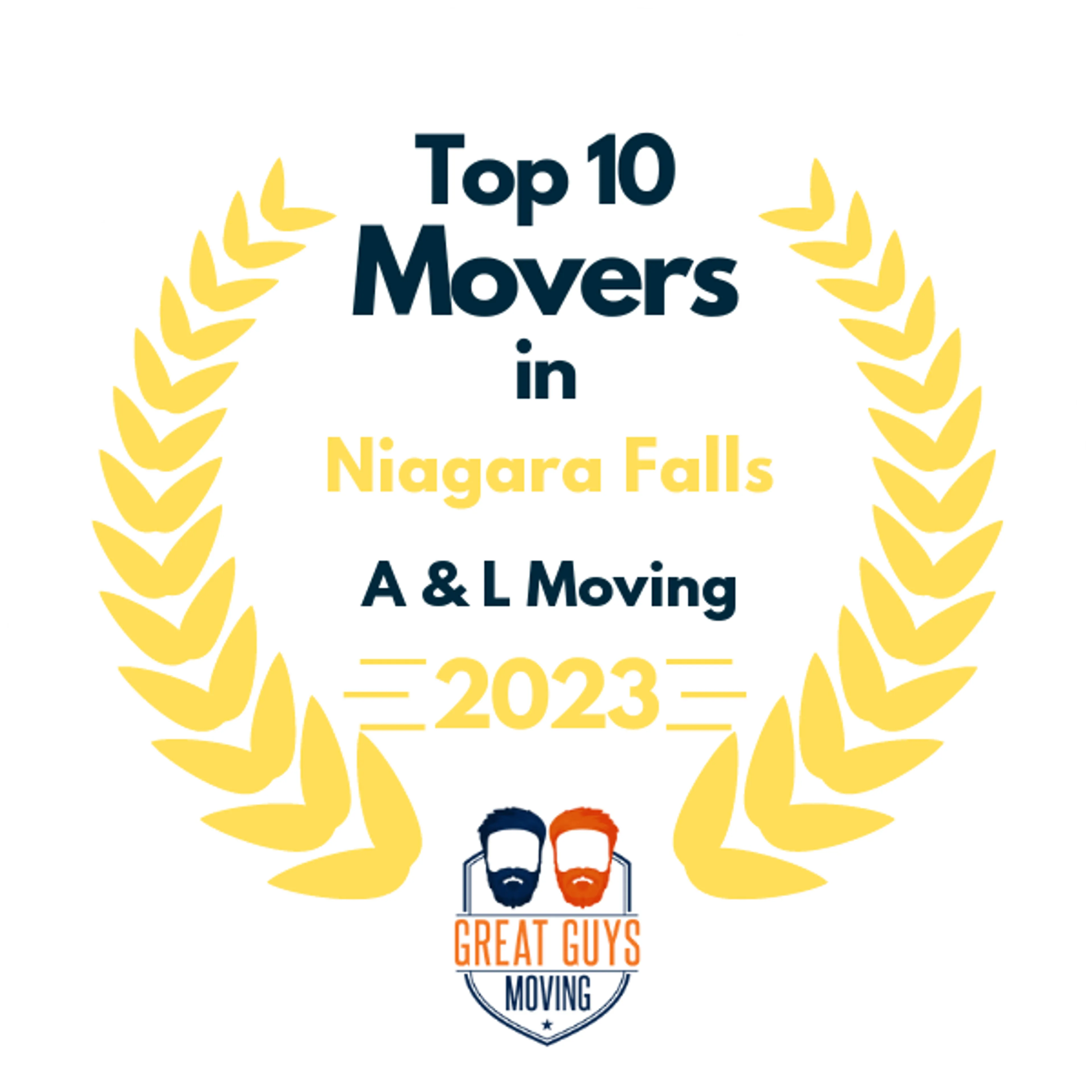 Top 10 Movers in Buffalo, NY 2023 award