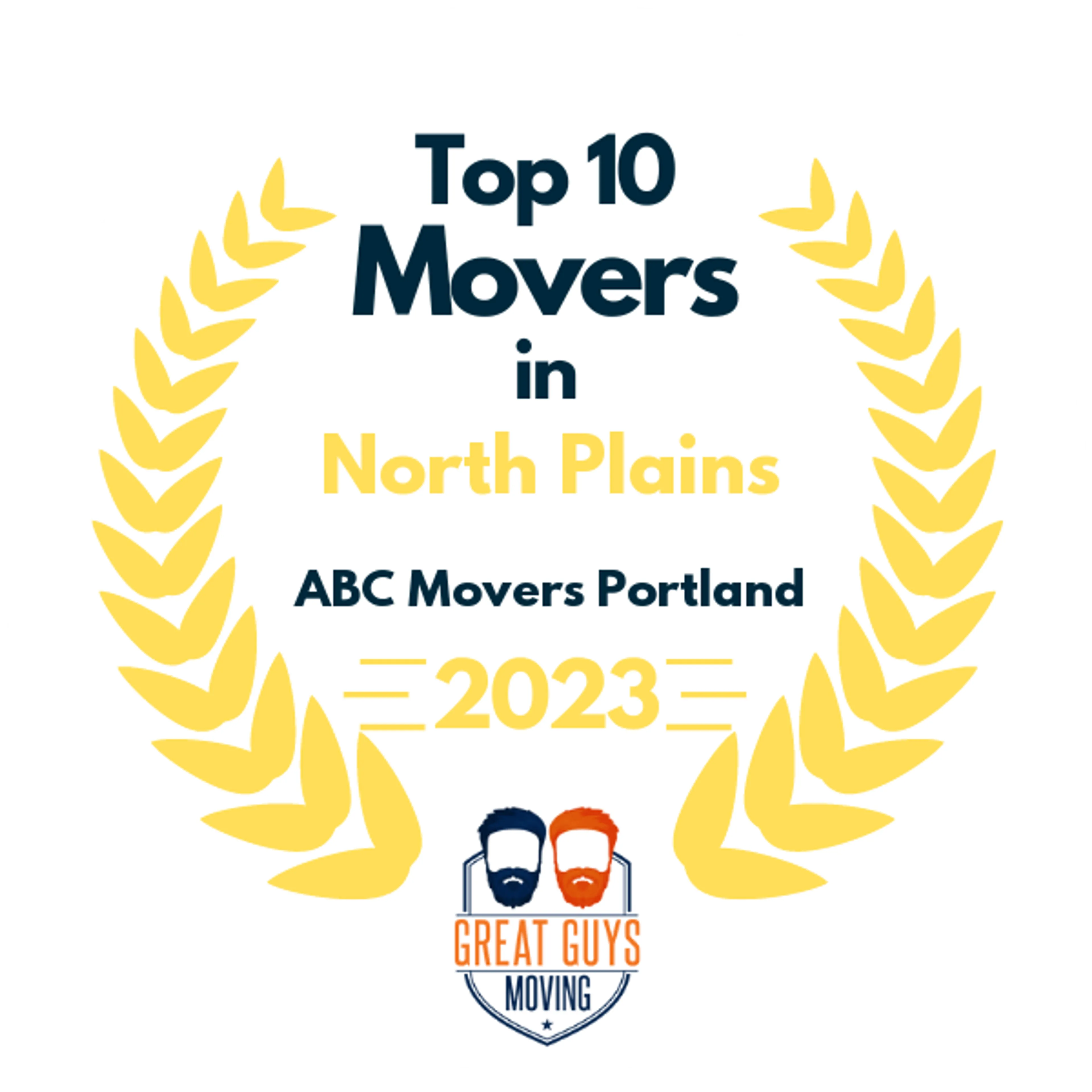 Top 10 Movers in Portland, OR 2023 award