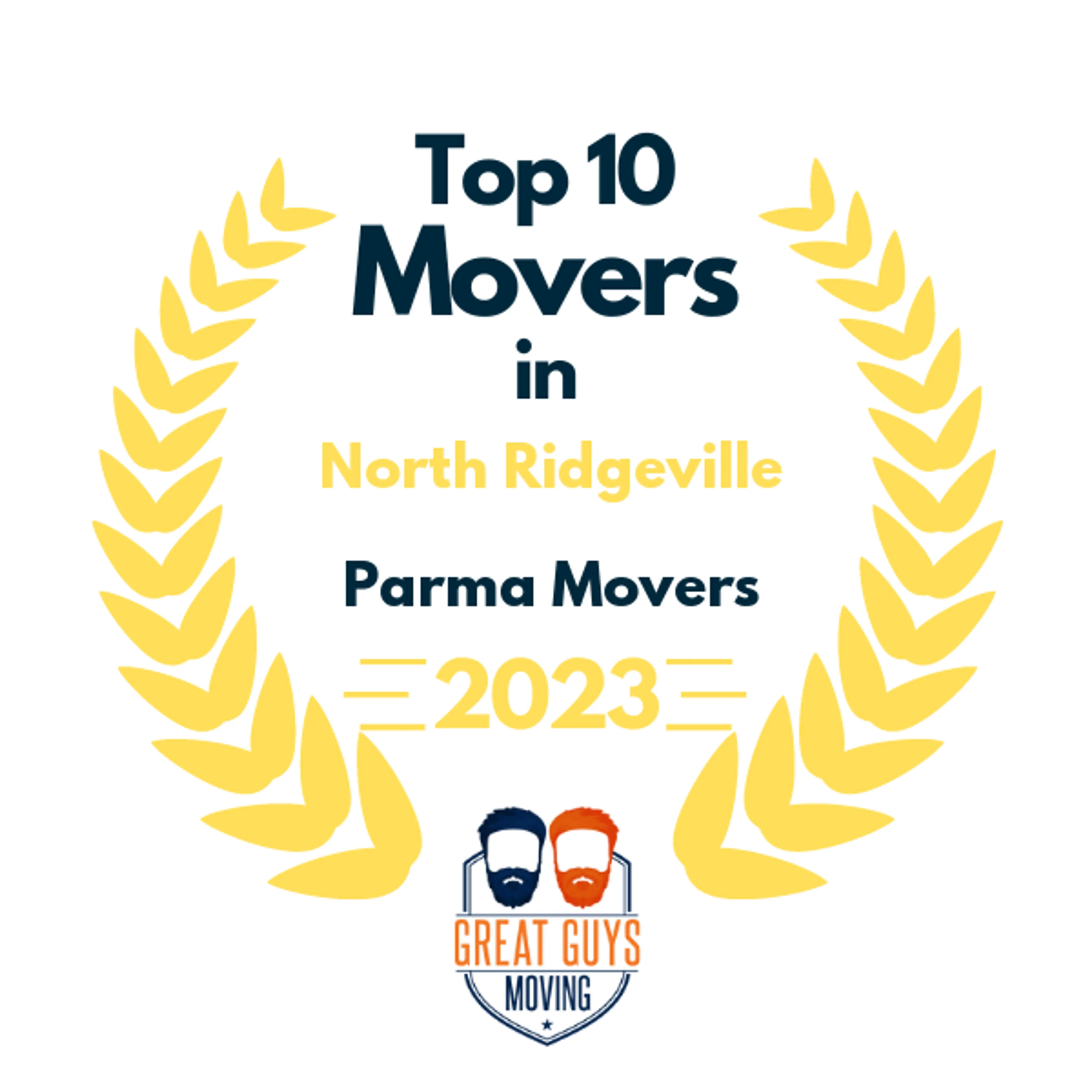 Top 10 Movers in Cleveland, OH 2023 award