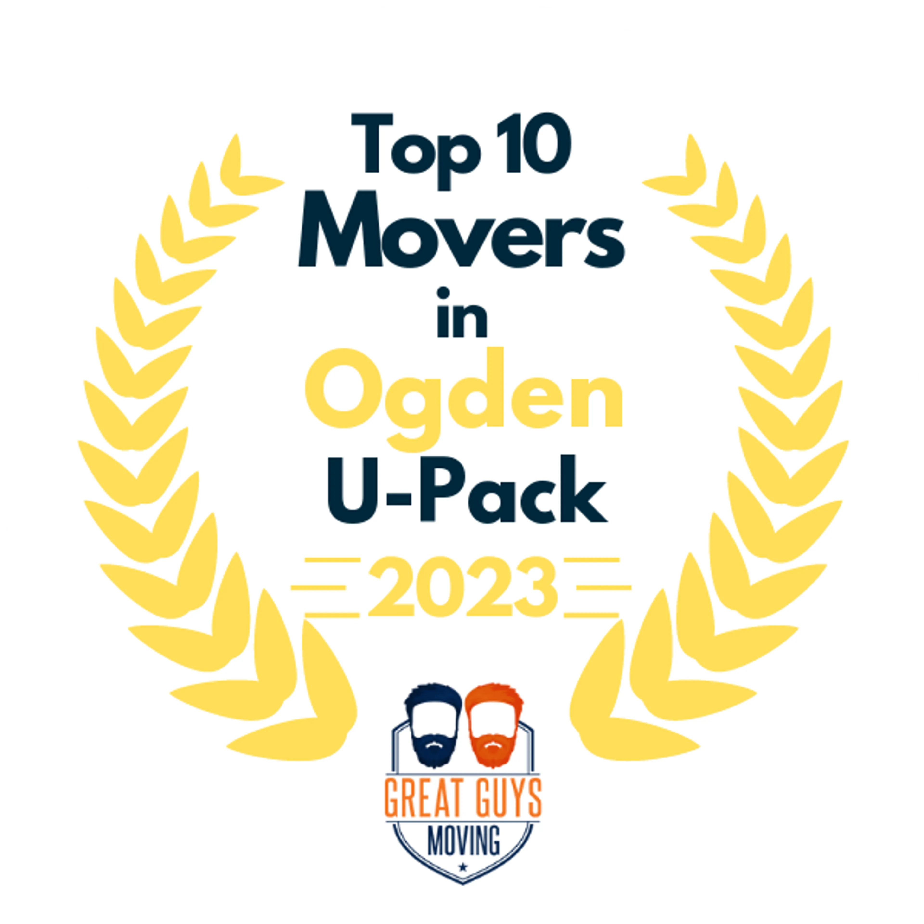Top 10 Movers in Layton, UT 2023 award