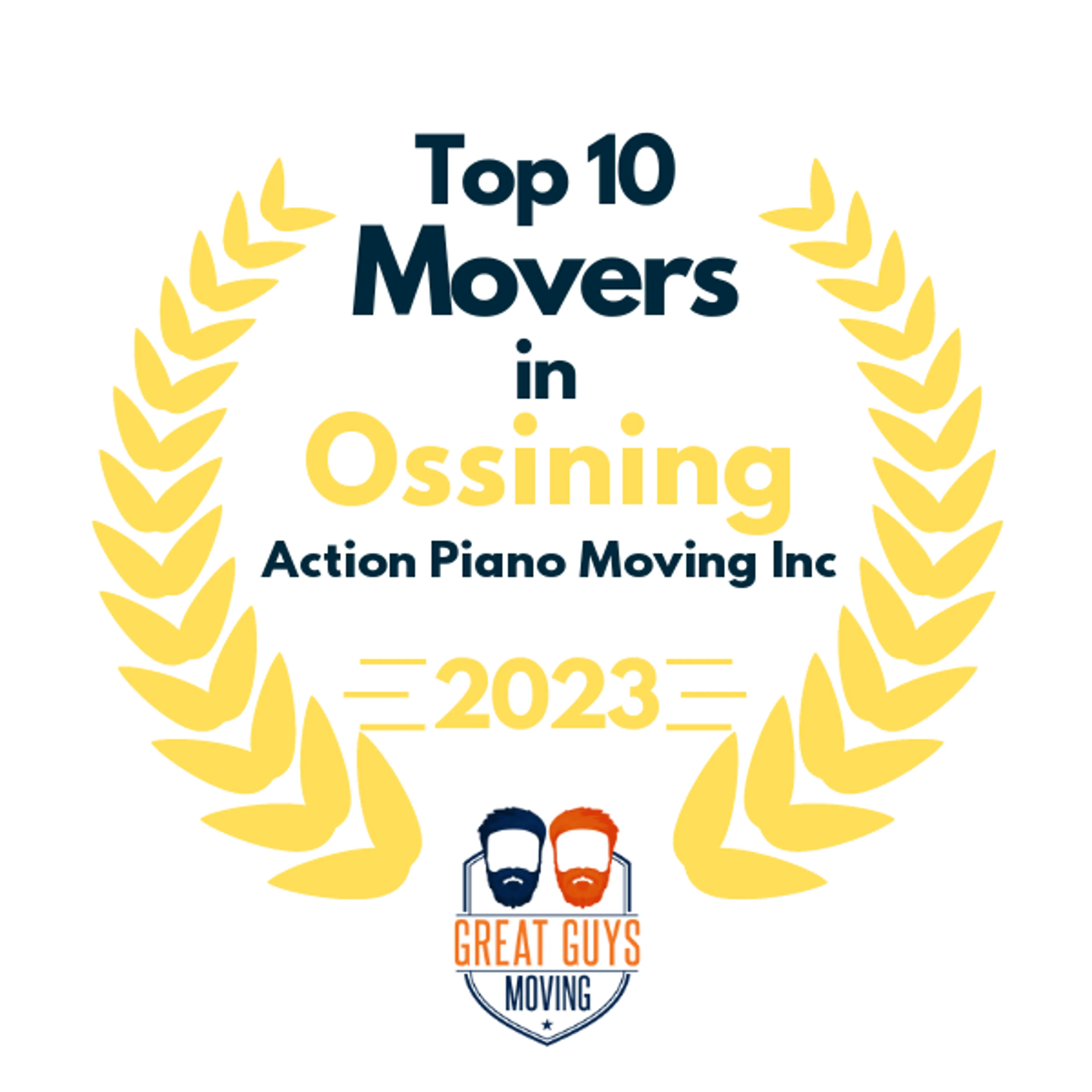 Top 10 Movers in Spring Valley, NY 2023 award