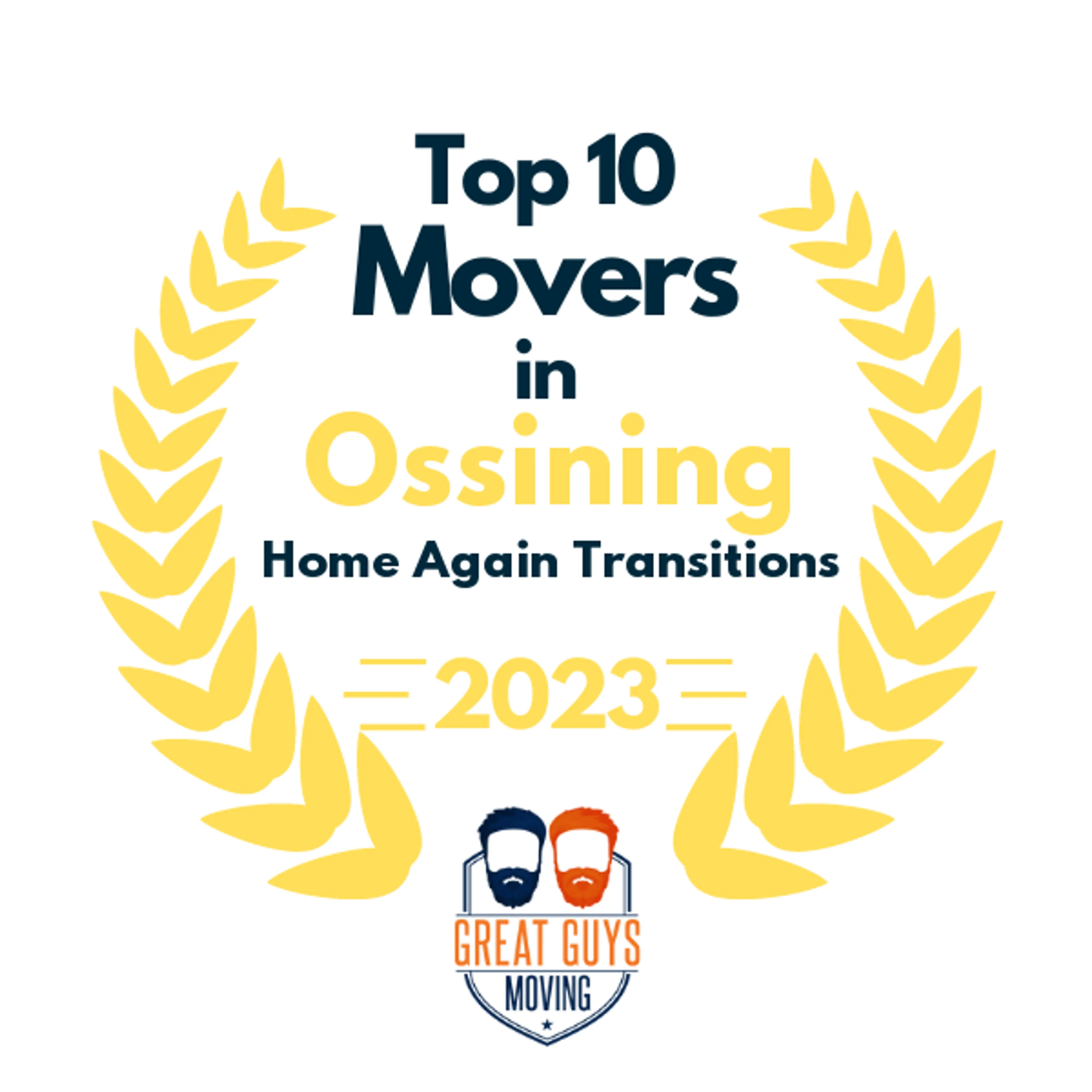 Top 10 Movers in White Plains, NY 2023 award