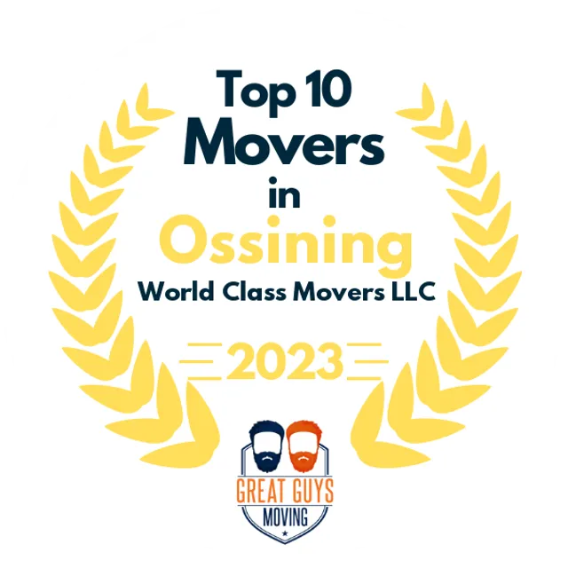 Top 10 Movers in Mount Vernon, NY 2023 award