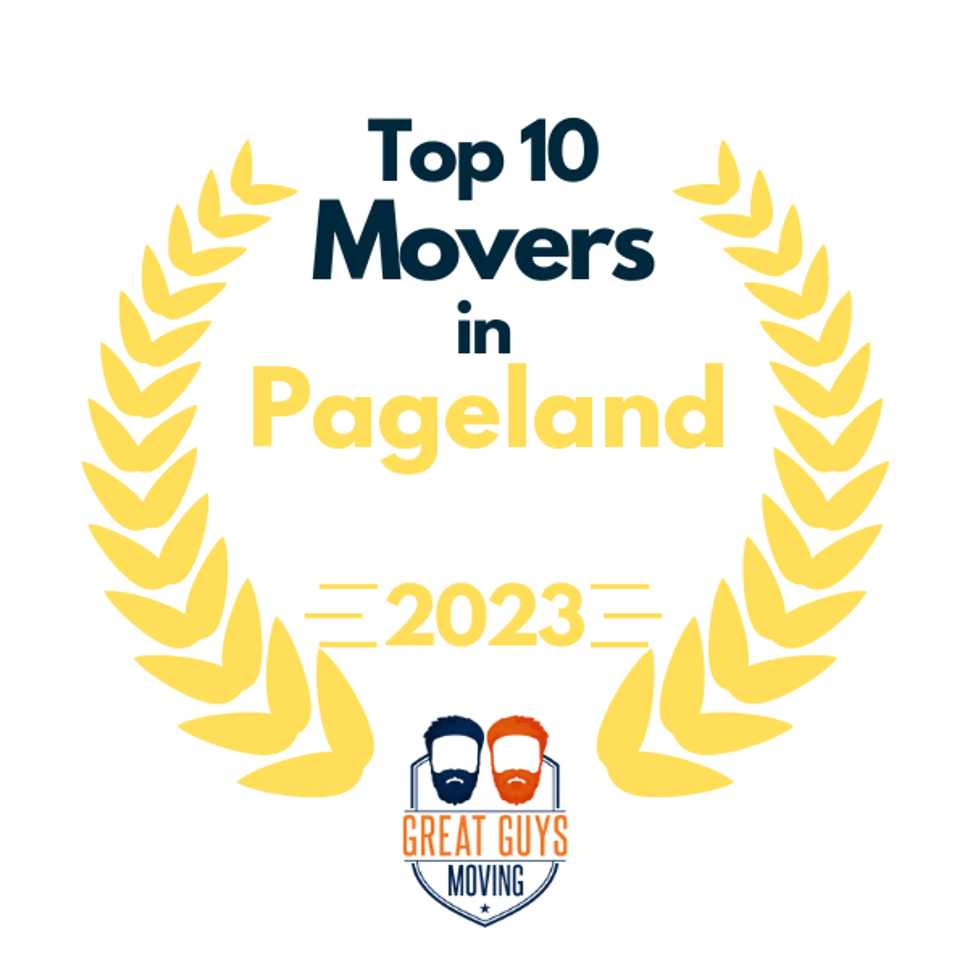 Top 10 Movers in Gastonia, NC 2023 award
