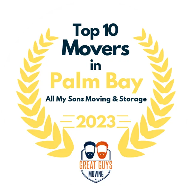 Top 10 Movers in Orlando, FL 2023 award