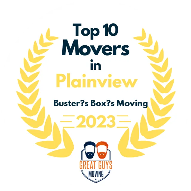 Top 10 Movers in Knoxville, TN 2023 award