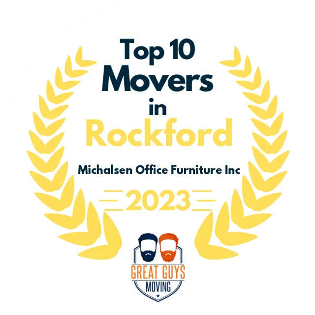 Top 10 Movers in Rockford, IL 2023 award