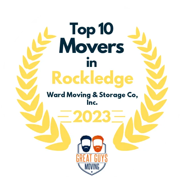 Top 10 Movers in Palm Bay, FL 2023 award