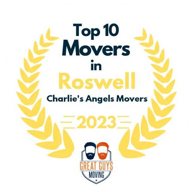 Top 10 Movers in Atlanta, GA 2023 award