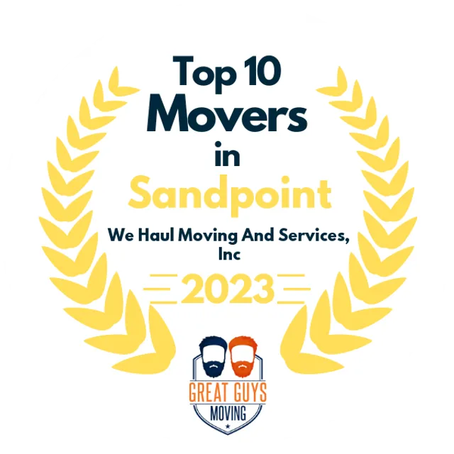 Top 10 Movers in Idaho Falls, ID 2023 award