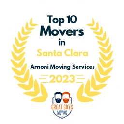 top 10 ranked movers in santa clara 2023 arnoni moving services image