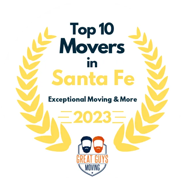 Top 10 Movers in Albuquerque, NM 2023 award