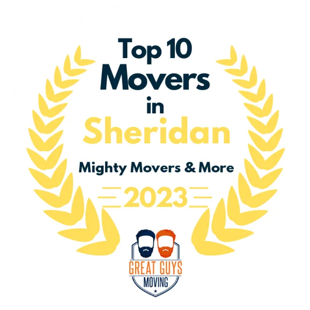 Top 10 Movers in Vancouver, WA 2023 award