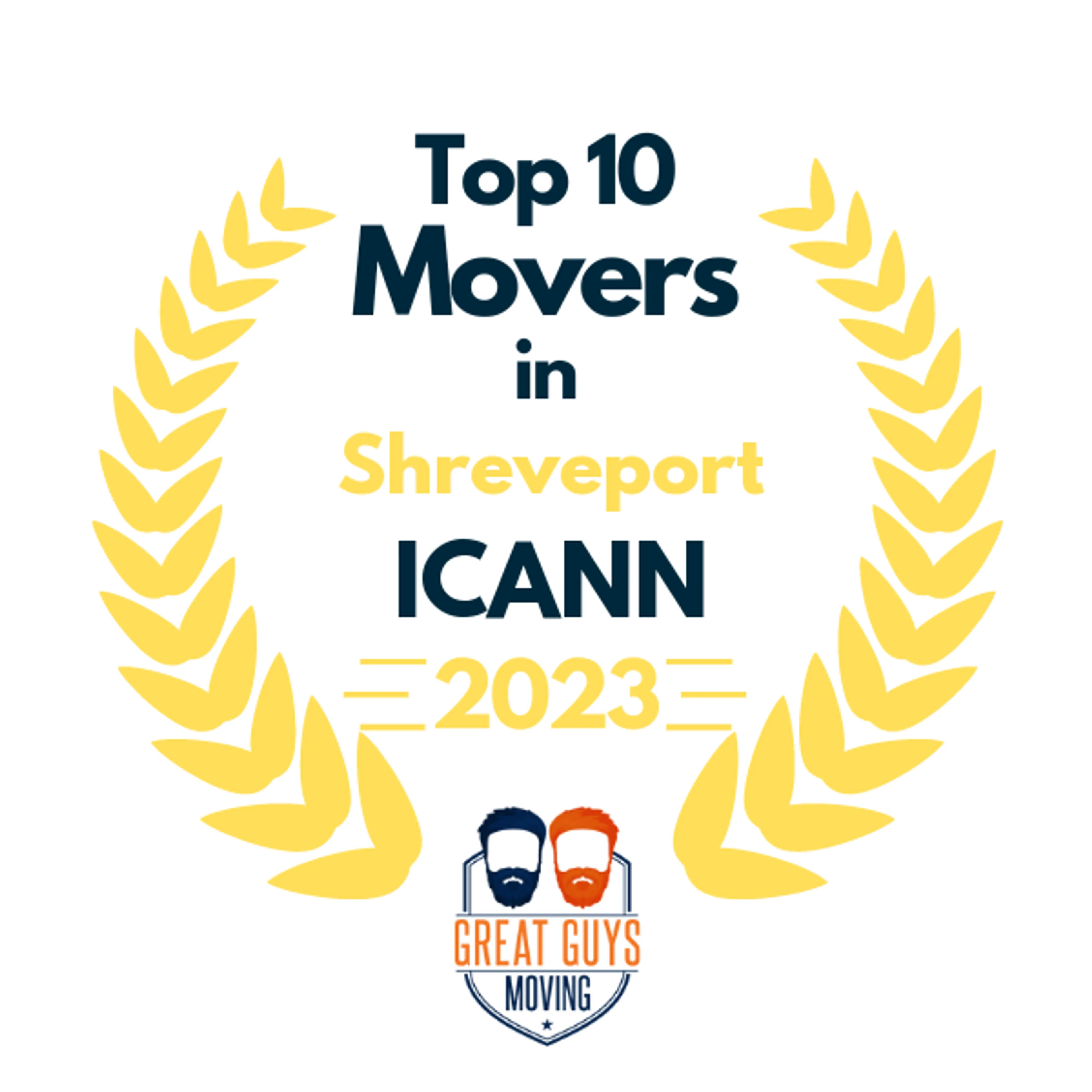 Top 10 Movers in Shreveport, LA 2023 award