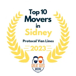 top 10 ranked movers in sidney 2023 protocol van lines image