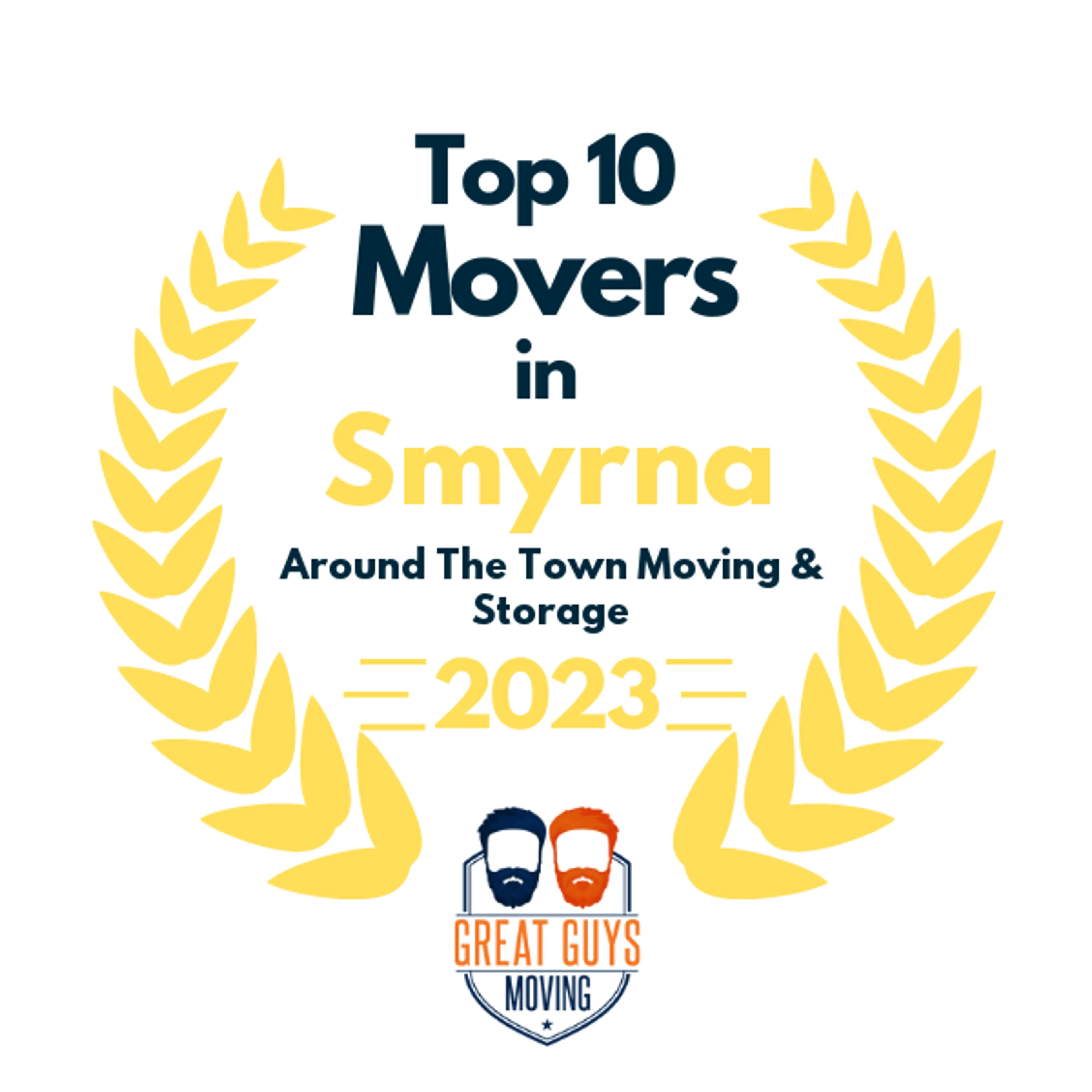 Top 10 Movers in Atlanta, GA 2023 award