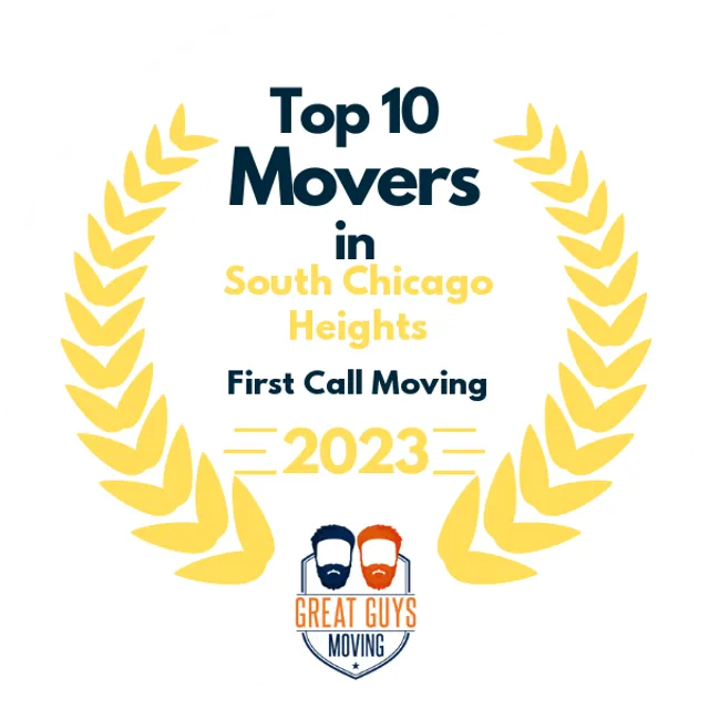 Top 10 Movers in Hammond, IN 2023 award