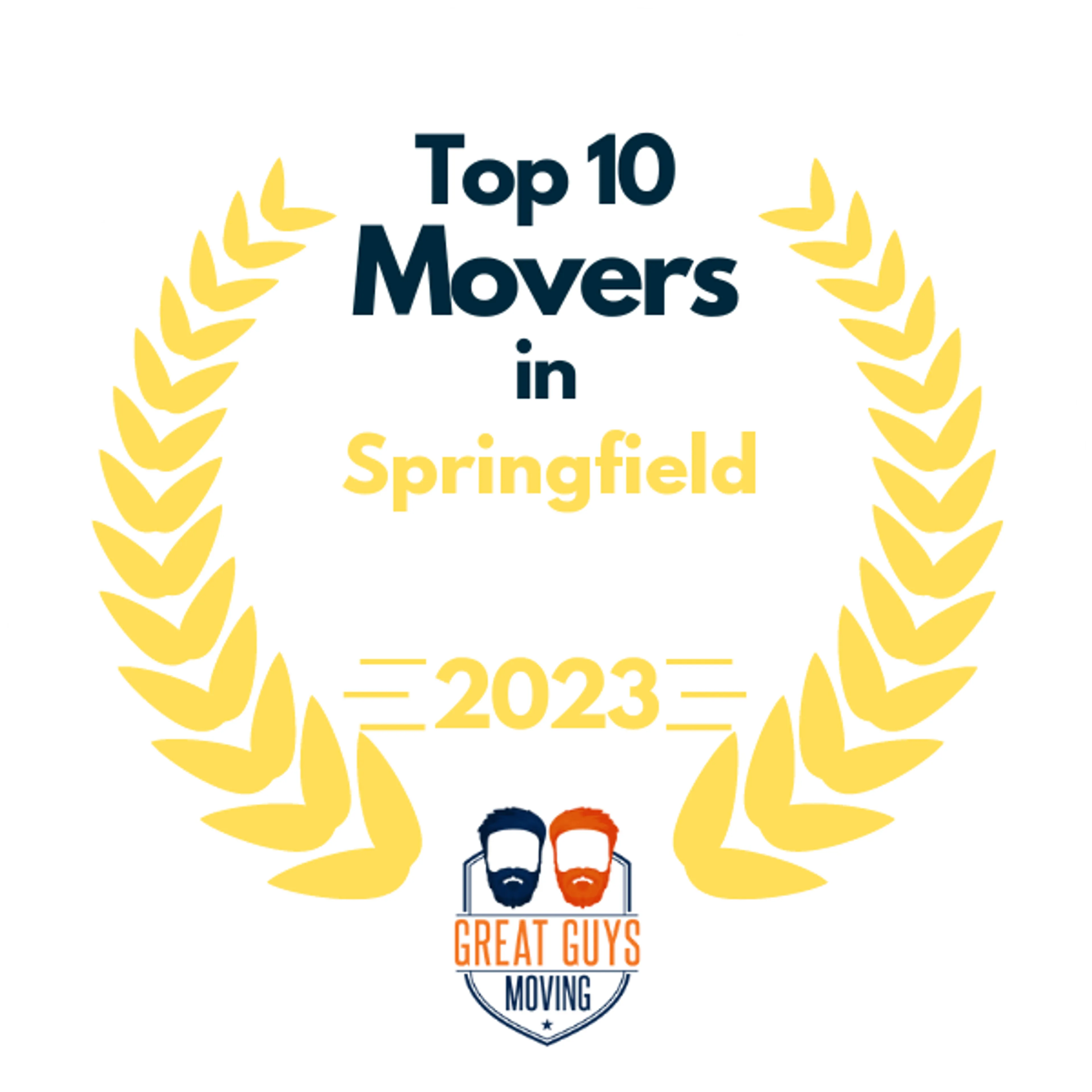 Top 10 Movers in Springfield, MO 2023 award