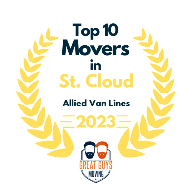 Top 10 Movers in Minneapolis, MN 2023 award