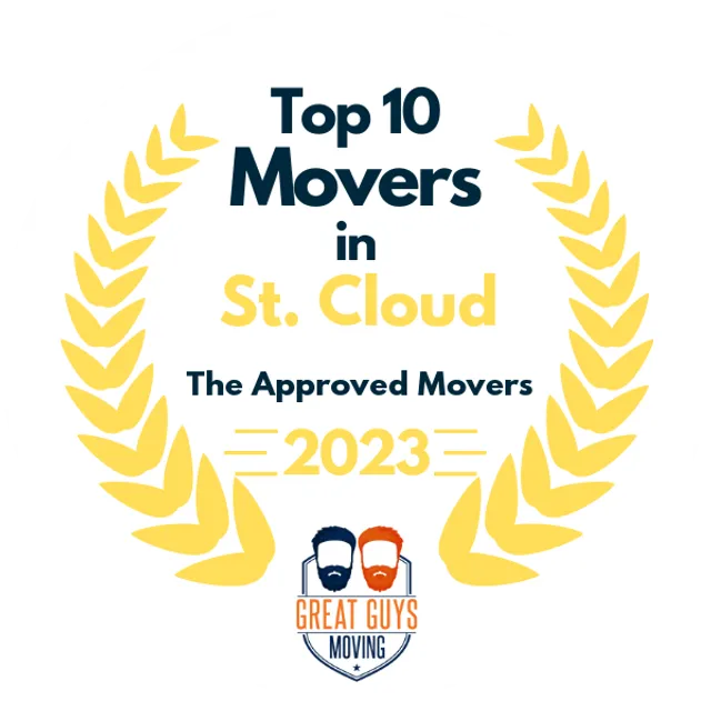 Top 10 Movers in St. Paul, MN 2023 award