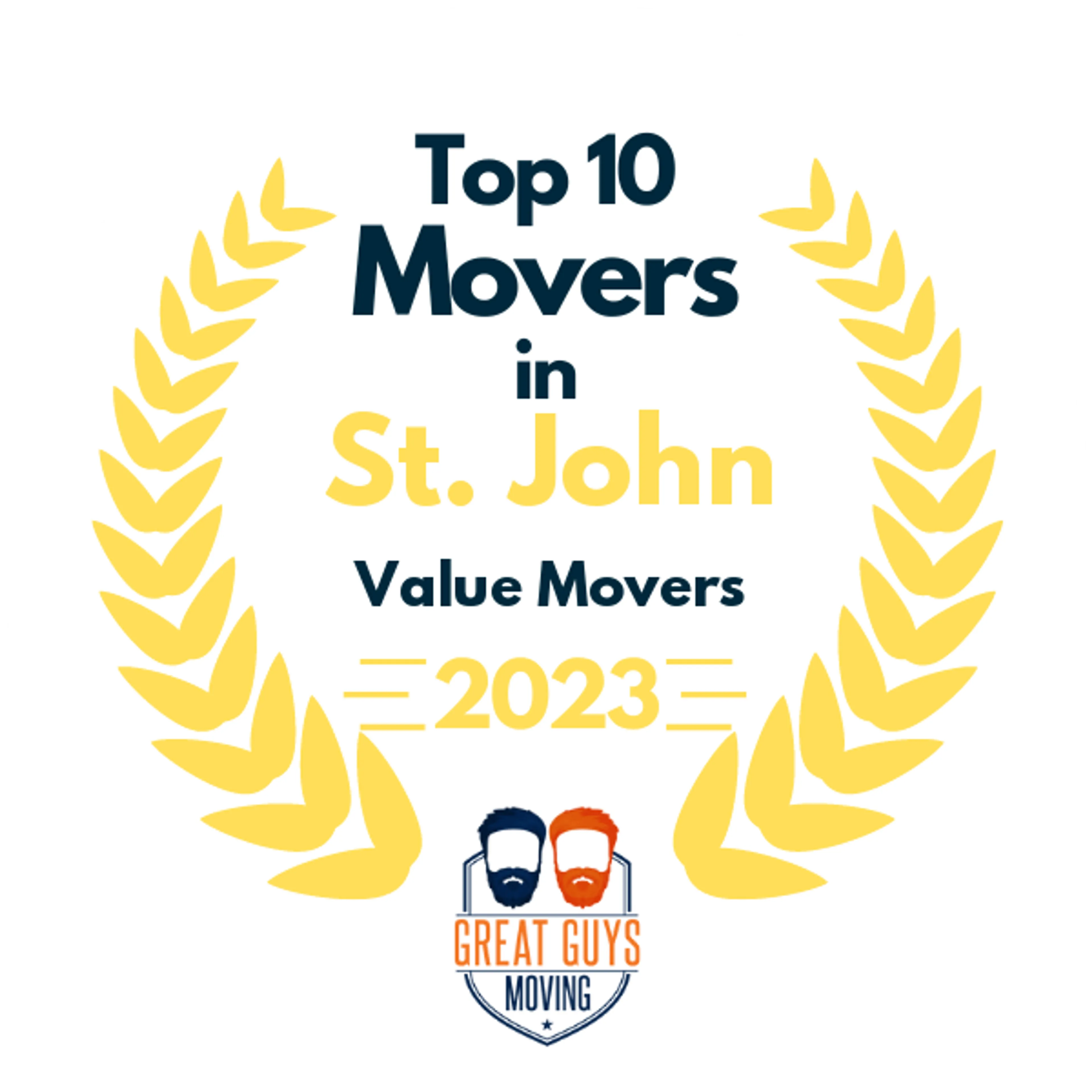 Top 10 Movers in Jacksonville, FL 2023 award