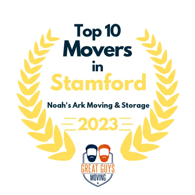 Top 10 Movers in Stamford, CT 2023 award