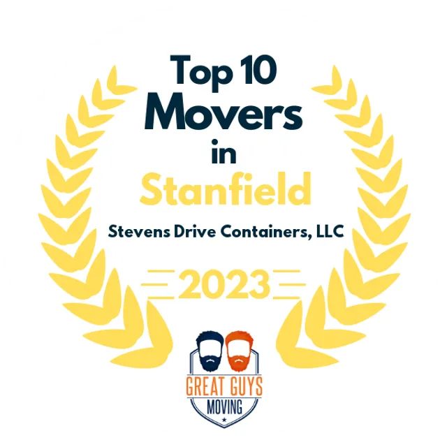 Top 10 Movers in Prosser, WA 2023 award