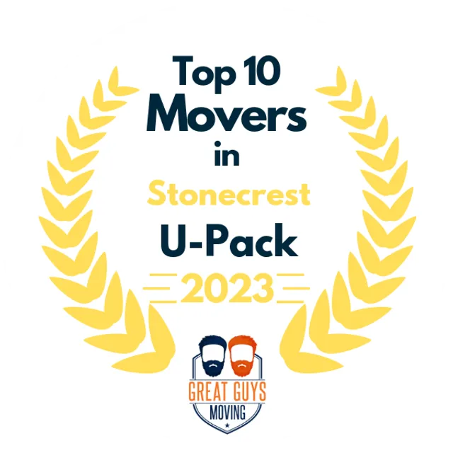 Top 10 Movers in Atlanta, GA 2023 award