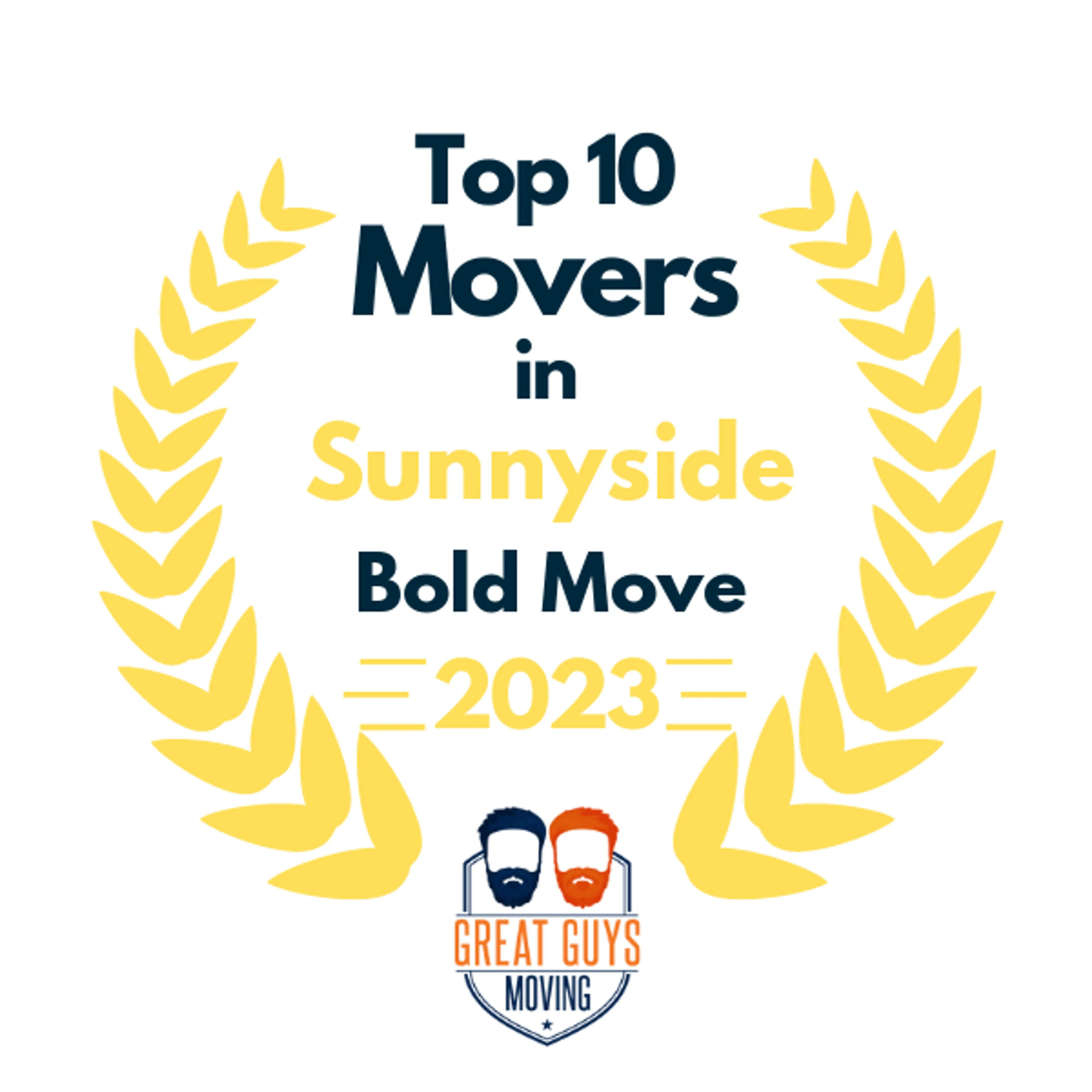 Top 10 Movers in Portland, OR 2023 award