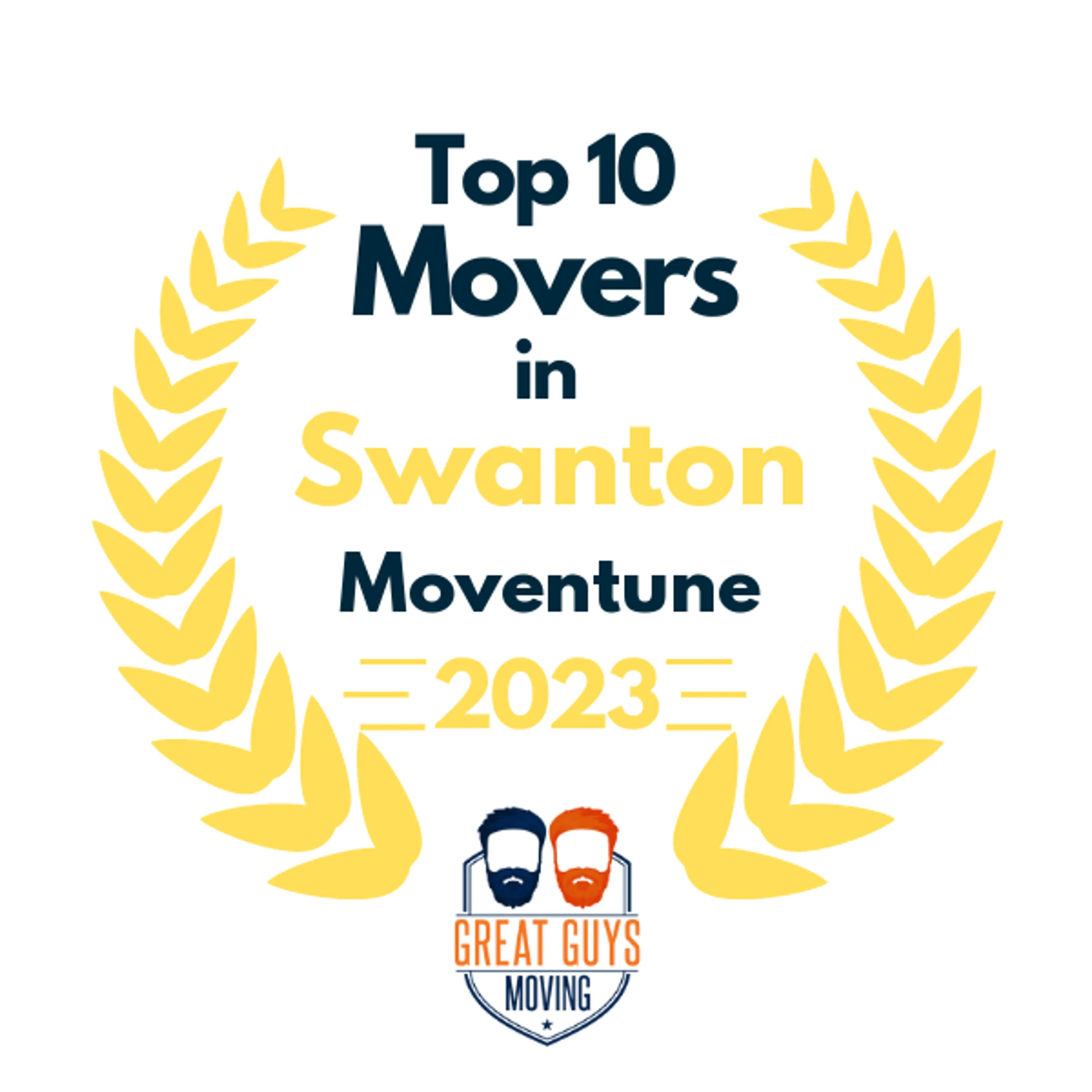 Top 10 Movers in Champlain, NY 2023 award