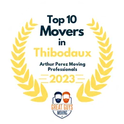 top 10 ranked movers in thibodaux 2023 arthur perez moving professionals llc image