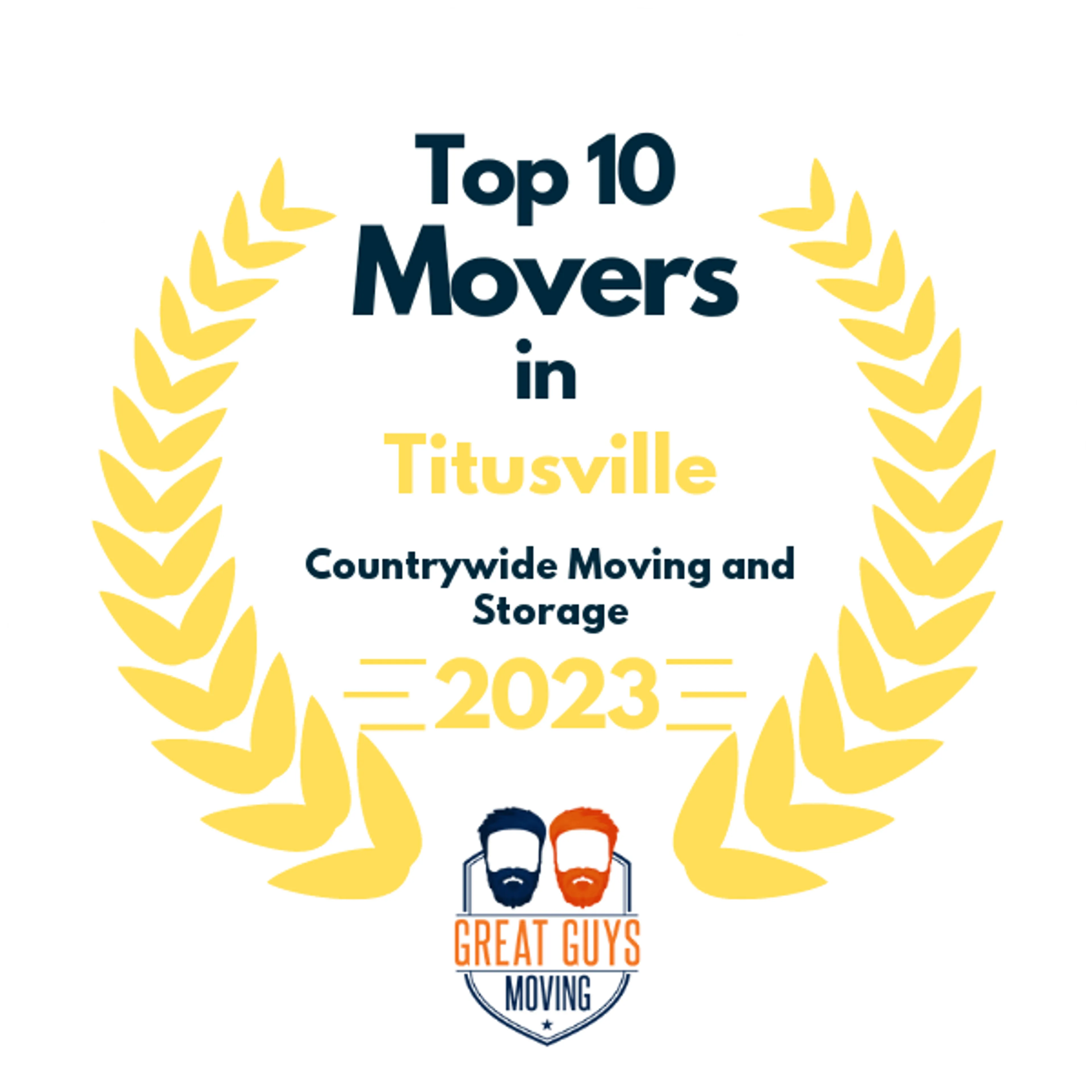 Top 10 Movers in Norristown, PA 2023 award